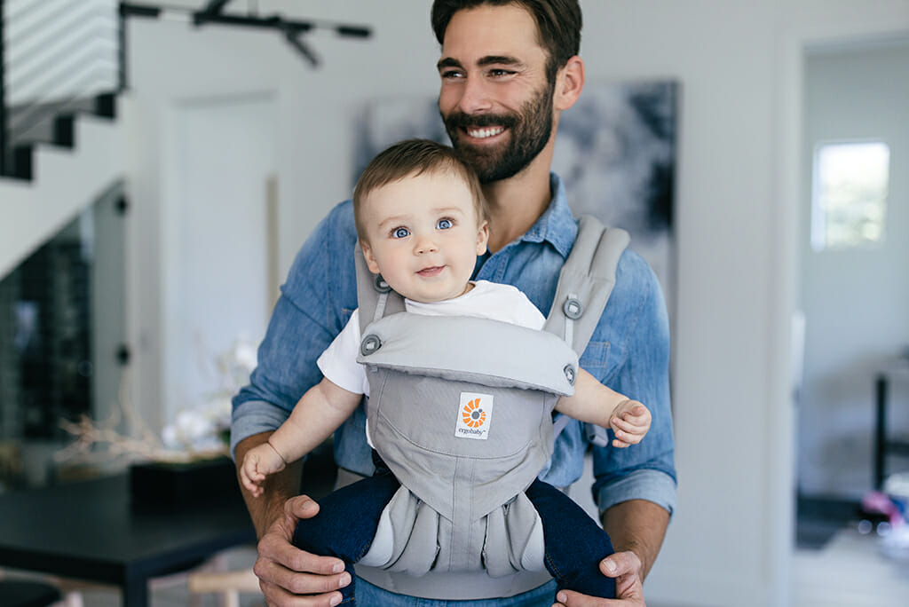 masculine baby carrier